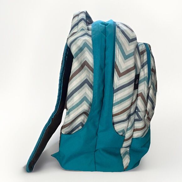 Jansport Airlift Backpack Chevron School Travel Padded Laptop Pockets - Picture 6 of 16